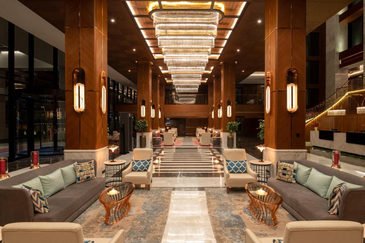 Moevenpick Hotel Istanbul Asia Airport Eksteriør bilde Lobby