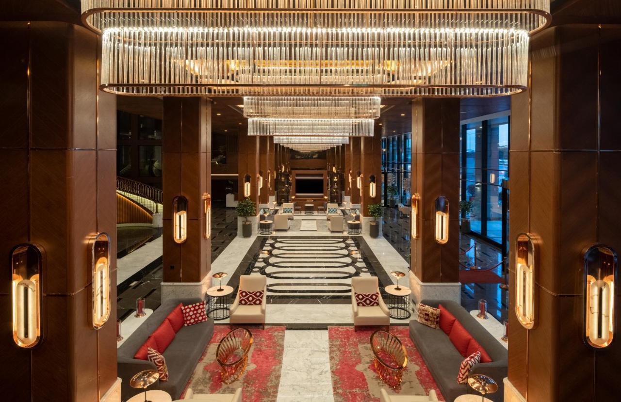 Moevenpick Hotel Istanbul Asia Airport Eksteriør bilde The lobby of the hotel