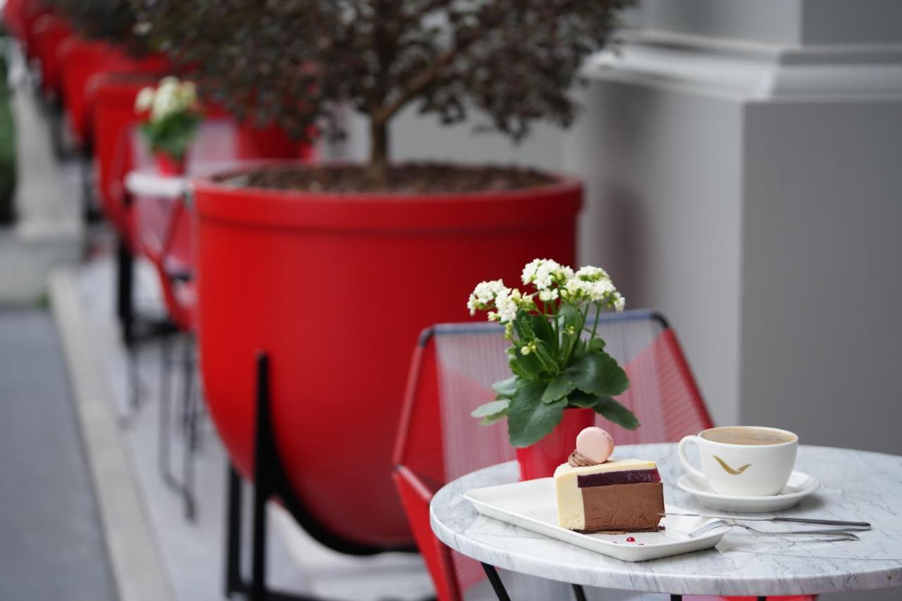 Moevenpick Hotel Istanbul Asia Airport Eksteriør bilde Café