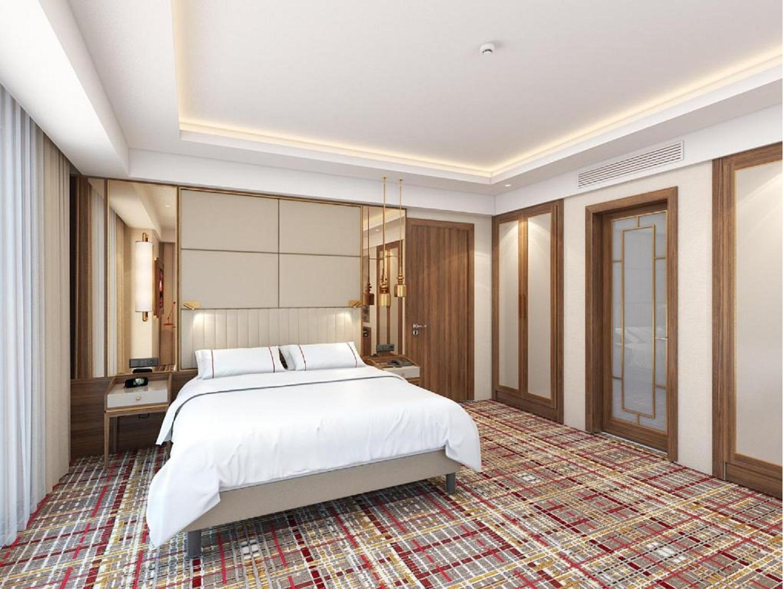 Moevenpick Hotel Istanbul Asia Airport Eksteriør bilde A bedroom in the hotel