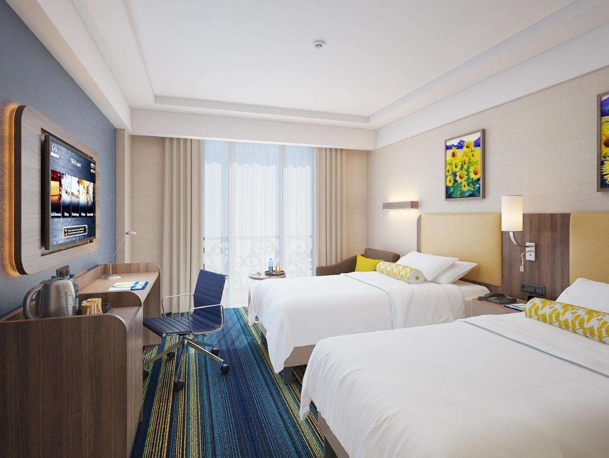 Moevenpick Hotel Istanbul Asia Airport Eksteriør bilde A typical room at the hotel
