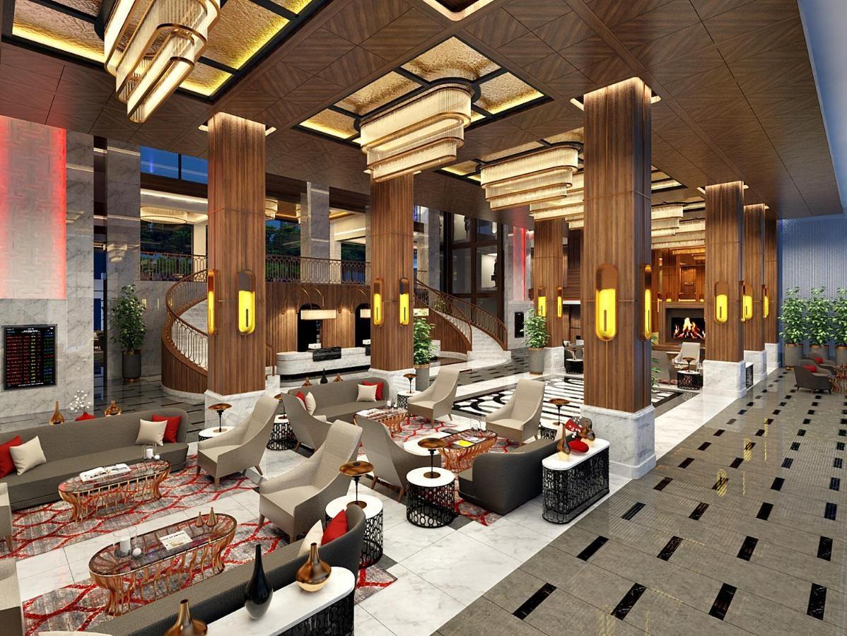 Moevenpick Hotel Istanbul Asia Airport Eksteriør bilde The lobby of the hotel